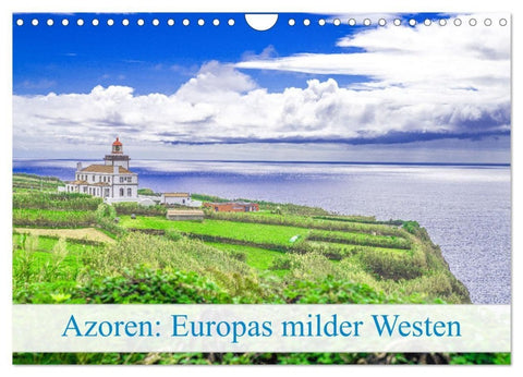 Azoren: Europas milder Westen (Wandkalender 2027 DIN A4 quer), CALVENDO Monatskalender