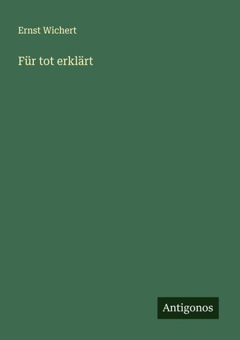 Für tot erklärt