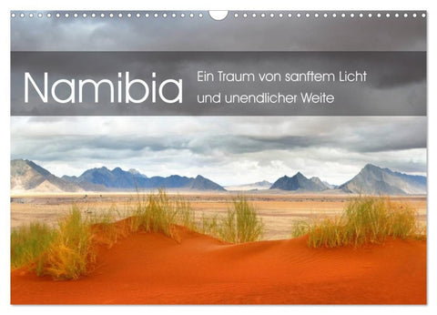 Namibia: Ein Traum von sanftem Licht und unendlicher Weite (Wandkalender 2026 DIN A3 quer), CALVENDO Monatskalender