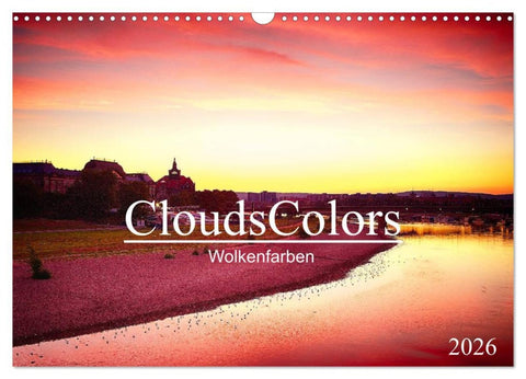 CloudsColors 2026 (Wandkalender 2026 DIN A3 quer), CALVENDO Monatskalender