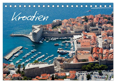 Kroatien (Tischkalender 2026 DIN A5 quer), CALVENDO Monatskalender