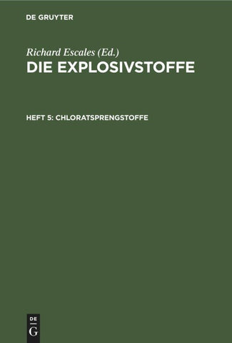 Chloratsprengstoffe