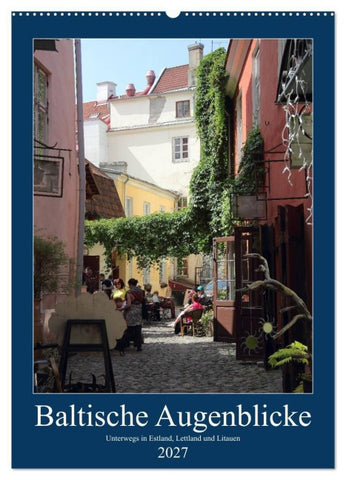 Baltische Augenblicke (Wandkalender 2027 DIN A2 hoch), CALVENDO Monatskalender