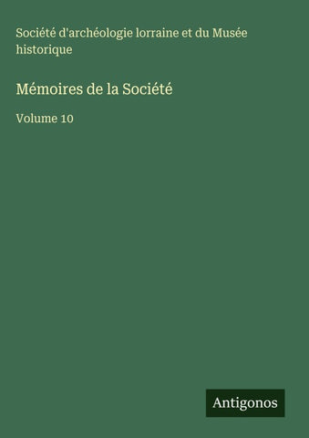 Mémoires de la Société