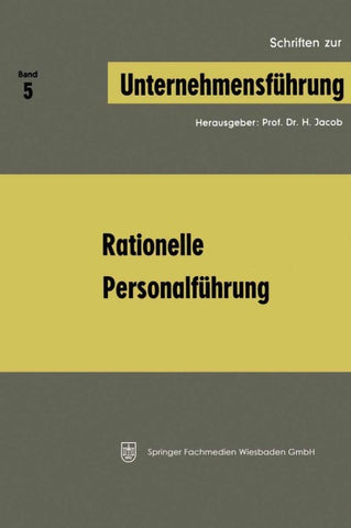 Rationelle Personalführung