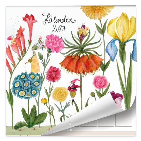 Broschürenkalender Blumen 2027