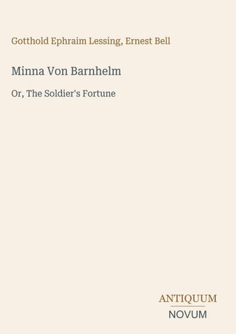 Minna Von Barnhelm