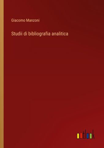 Studii di bibliografia analitica