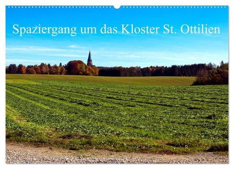 Spaziergang um das Kloster St. Ottilien (Wandkalender 2027 DIN A2 quer), CALVENDO Monatskalender