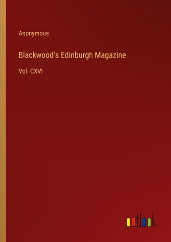 Blackwood's Edinburgh Magazine