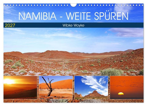 Namibia - Weite spüren (Wandkalender 2027 DIN A3 quer), CALVENDO Monatskalender