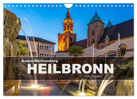 Baden-Württemberg - Heilbronn (Wandkalender 2027 DIN A4 quer), CALVENDO Monatskalender