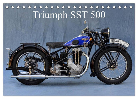 Triumph SST 500 (Tischkalender 2027 DIN A5 quer), CALVENDO Monatskalender