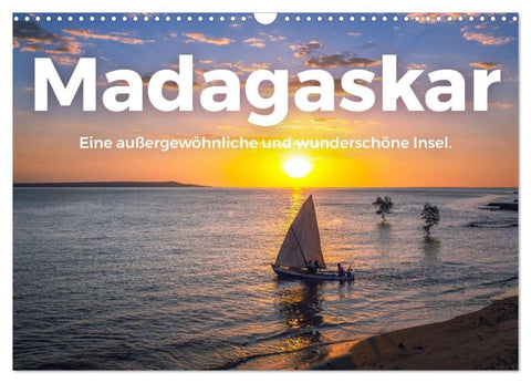 Madagaskar - Eine außergewöhnliche und wunderschöne Insel. (Wandkalender 2027 DIN A3 quer), CALVENDO Monatskalender