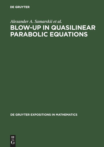 Blow-Up in Quasilinear Parabolic Equations