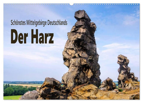 Der Harz - Schönstes Mittelgebirge Deutschlands (Wandkalender 2026 DIN A2 quer), CALVENDO Monatskalender