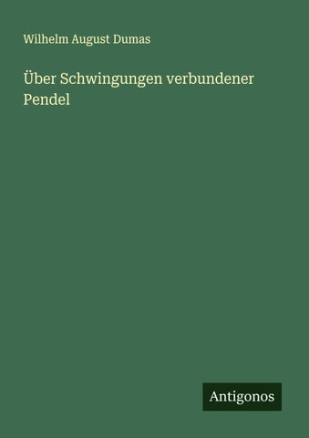 Über Schwingungen verbundener Pendel