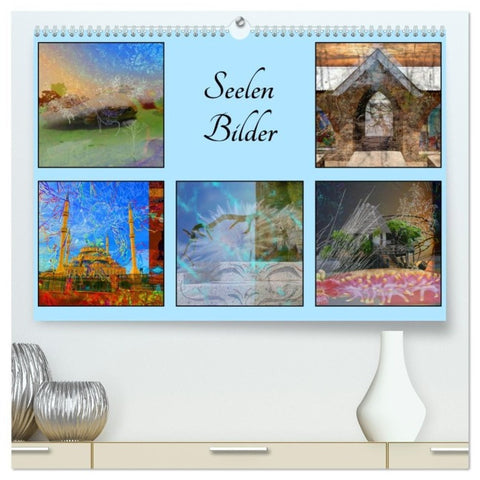 Seelen Bilder (hochwertiger Premium Wandkalender 2027 DIN A2 quer), Kunstdruck in Hochglanz
