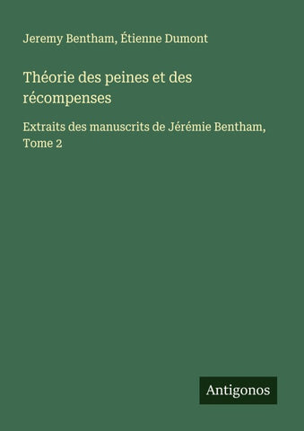 Théorie des peines et des récompenses