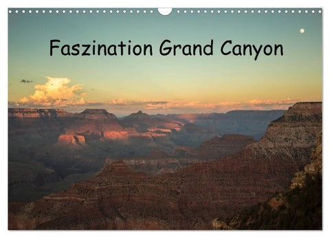 Faszination Grand Canyon / CH-Version (Wandkalender 2026 DIN A3 quer), CALVENDO Monatskalender