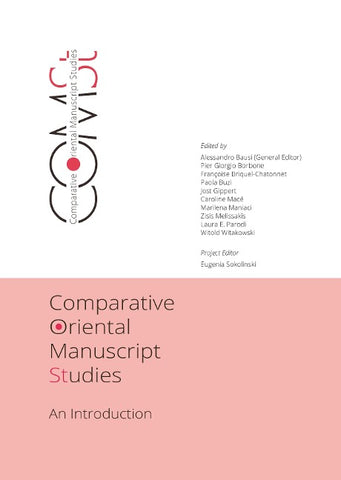 Comparative Oriental Manuscript Studies