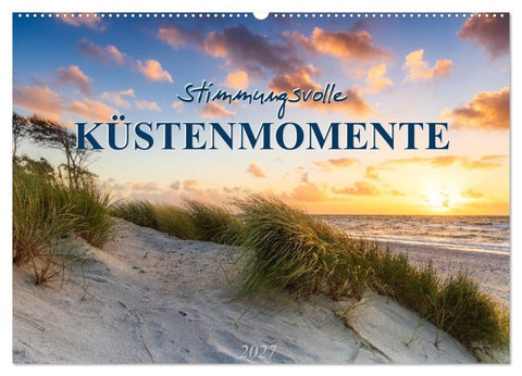 Stimmungsvolle Küstenmomente (Wandkalender 2027 DIN A2 quer), CALVENDO Monatskalender