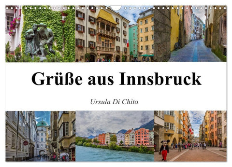 Grüße aus Innsbruck (Wandkalender 2027 DIN A3 quer), CALVENDO Monatskalender