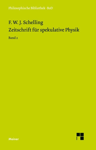 Zeitschrift für spekulative Physik. Band 2