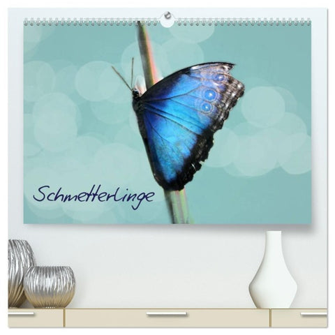 Schmetterlinge (hochwertiger Premium Wandkalender 2027 DIN A2 quer), Kunstdruck in Hochglanz