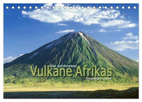 Die schönsten Vulkane Afrikas (Tischkalender 2027 DIN A5 quer), CALVENDO Monatskalender