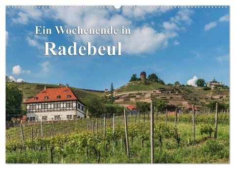 Ein Wochenende in Radebeul (Wandkalender 2027 DIN A2 quer), CALVENDO Monatskalender