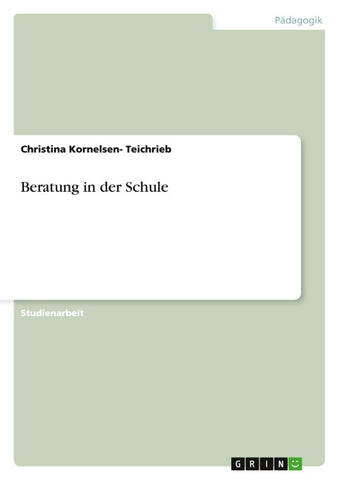 Beratung in der Schule