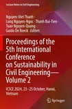 Proceedings of the 5th International Conference on Sustainability in Civil Engineering - Volume 2