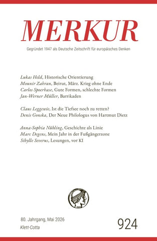 MERKUR 5/2026, Jg.80