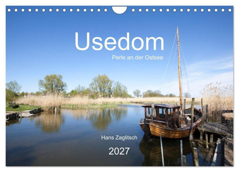 Usedom - Perle an der Ostsee (Wandkalender 2027 DIN A4 quer), CALVENDO Monatskalender