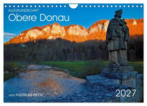 Kulturlandschaft Obere Donau (Wandkalender 2027 DIN A4 quer), CALVENDO Monatskalender