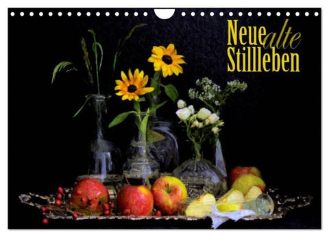 Neue alte Stillleben (Wandkalender 2026 DIN A4 quer), CALVENDO Monatskalender