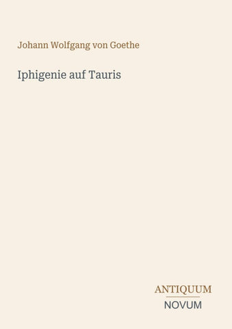 Iphigenie auf Tauris