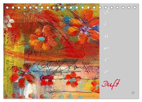 Blumenduft (Tischkalender 2026 DIN A5 quer), CALVENDO Monatskalender