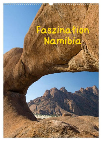Faszination Namibia (Wandkalender 2026 DIN A2 hoch), CALVENDO Monatskalender