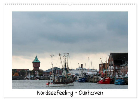 Nordseefeeling - Cuxhaven (Wandkalender 2027 DIN A2 quer), CALVENDO Monatskalender