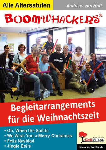 Boomwhackers - Begleitarrangements für die Weihnachtszeit