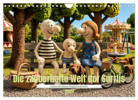 Die zauberhafte Welt der Surrlis (Wandkalender 2027 DIN A4 quer), CALVENDO Monatskalender