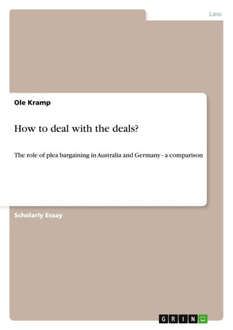 How to deal with the deals?
