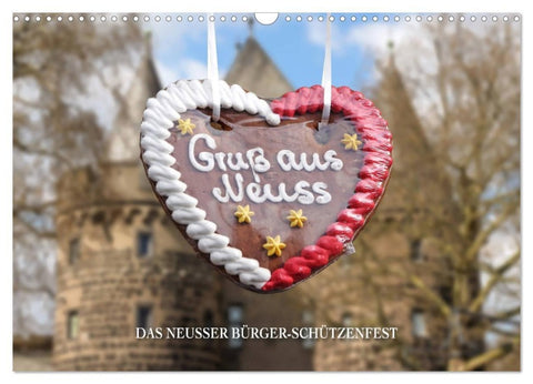 Gruss aus Neuss (Wandkalender 2027 DIN A3 quer), CALVENDO Monatskalender