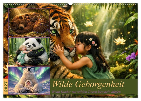 Wilde Geborgenheit (Wandkalender 2027 DIN A2 quer), CALVENDO Monatskalender