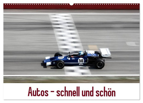 Autos - schnell und schön (Wandkalender 2027 DIN A2 quer), CALVENDO Monatskalender