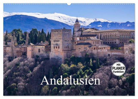 Andalusien (Wandkalender 2026 DIN A2 quer), CALVENDO Monatskalender