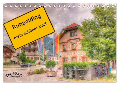 Ruhpolding mein schönes Dorf (Tischkalender 2027 DIN A5 quer), CALVENDO Monatskalender