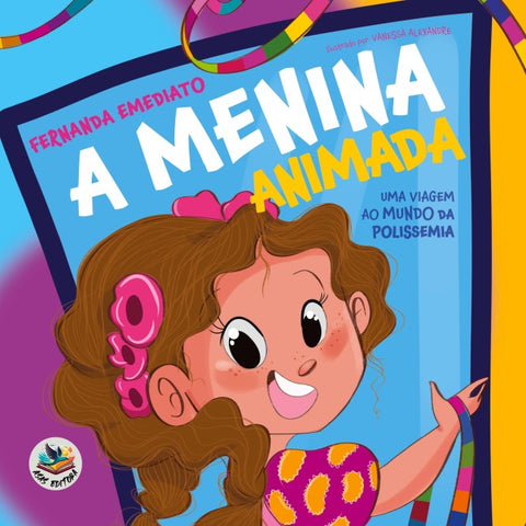 A menina animada